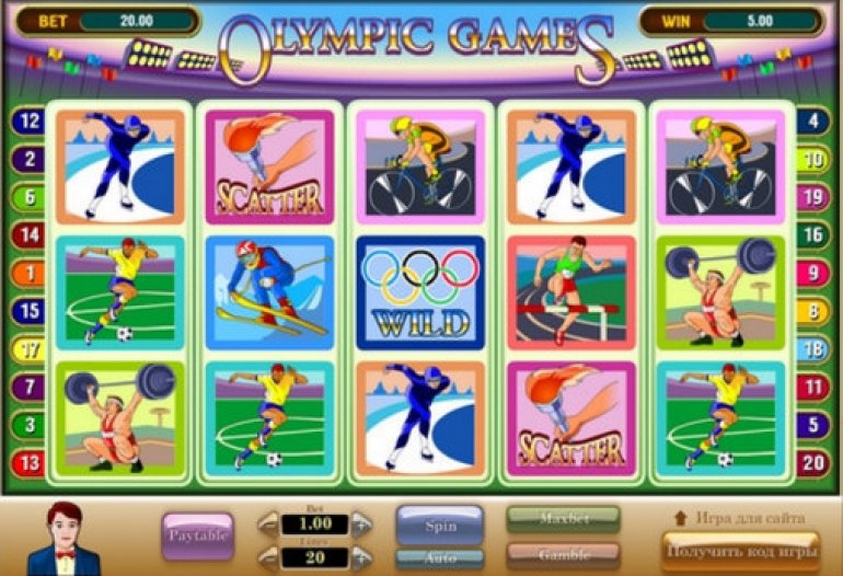 Игровой автомат Олимпийские игры